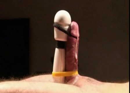 Zwergin Riesenschwanz Schwarz Vibratorsex