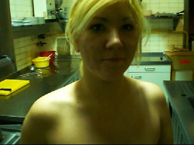 Strip in the kitchen