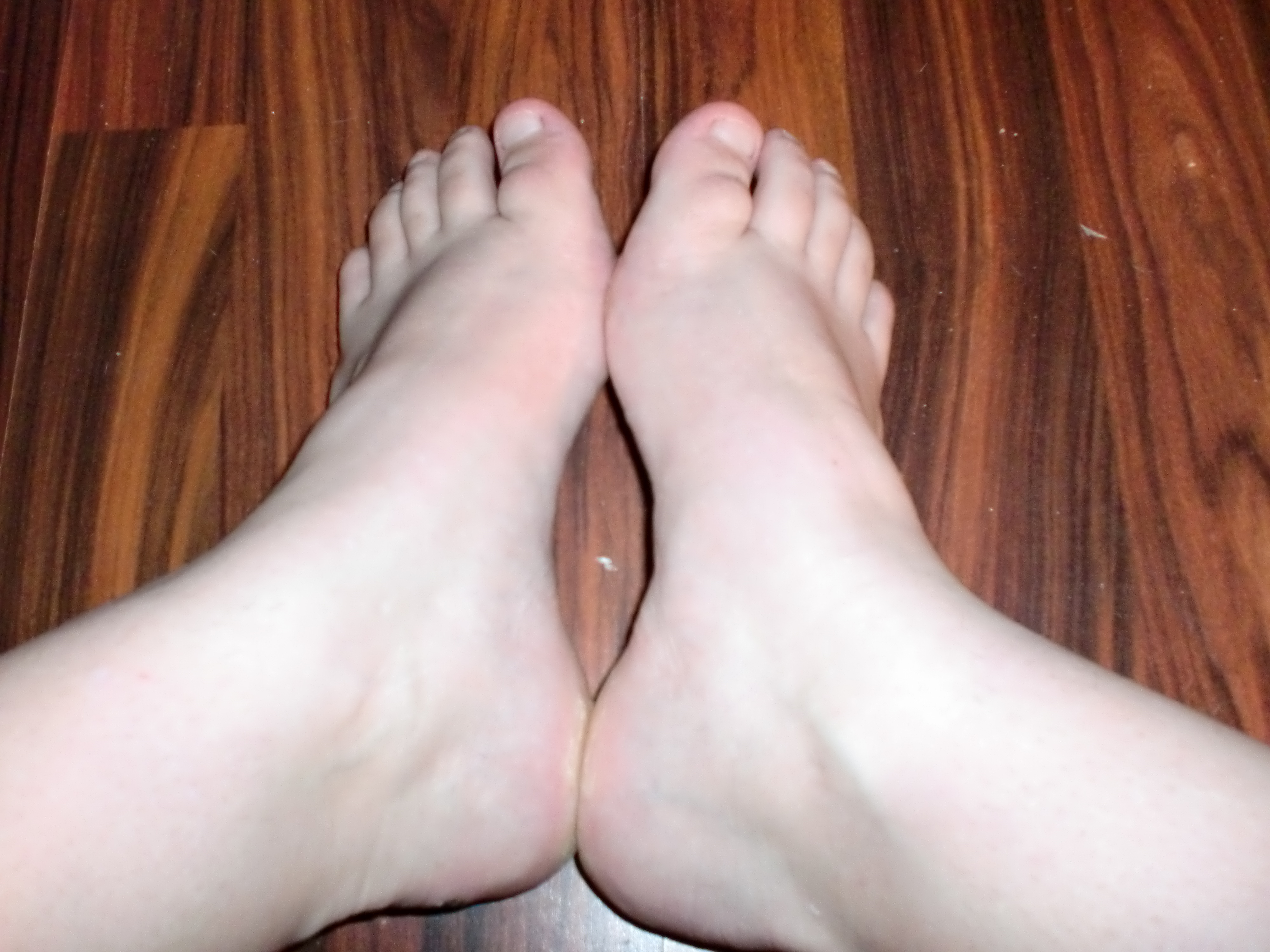 My oppressed feet after hiking