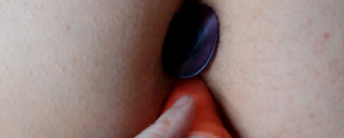 Plug im Arsch und vom User mit dem Dildo gefickt