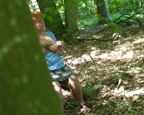 Inderin Mosen Wald Masturbieren