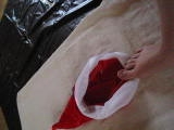 Santa Hat with Legs