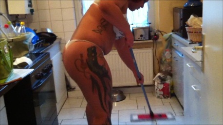 Horny wet cleaning